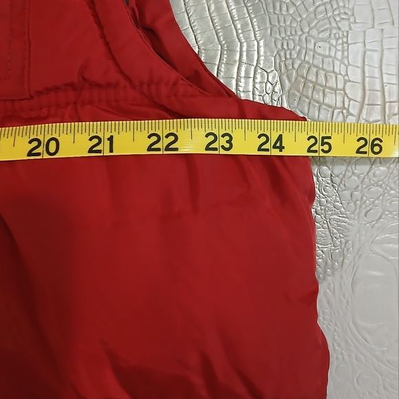 Canada Weathergear sz M Red Quilted Puffer Vest - Picture 7 of 12